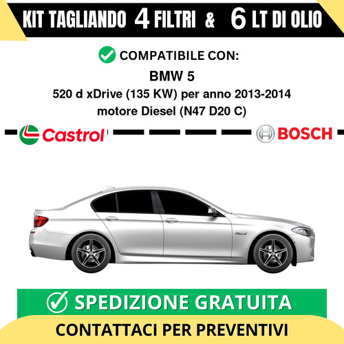 Tagliando filtri bosch 6 - tagliando,