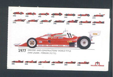 Biglietto Museo Galleria Ferrari 312 T2 Niki Lauda 1977 Ottimo ▓