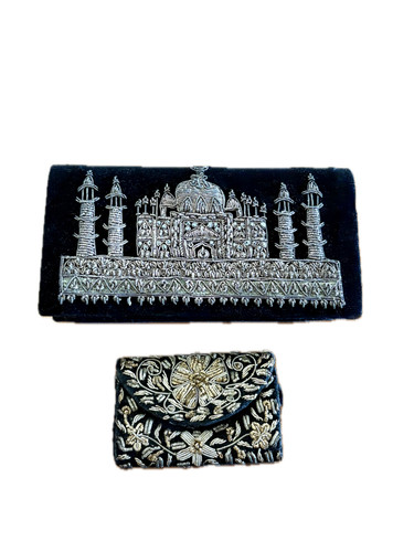 Pochette portamonete vintage - e,