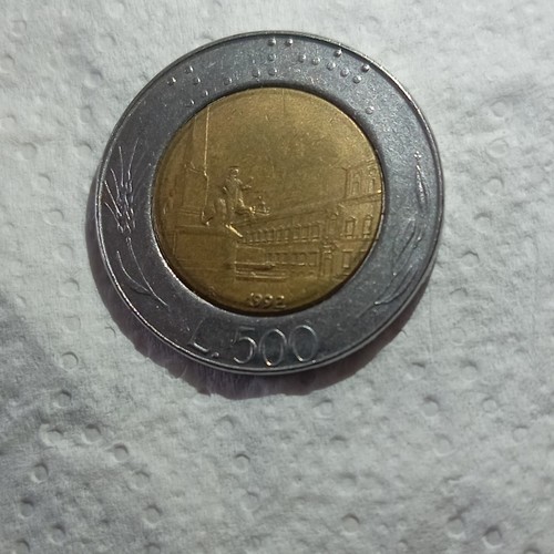 Moneta 500 lire repubblica - 500,
