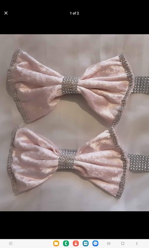 New tie backs pink - backs,