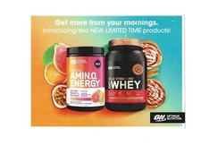 ON OPTIMUM NUTRITION (mail
