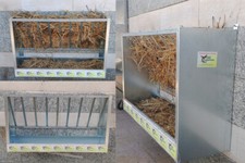 Mangiatoia per ovini cm100 da muro, pecore,capre,agnelli,cavalli porta fieno