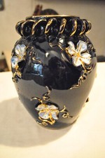 SPLENDIDO GRANDE VASO IN CERAMICA  DERUTA SERIE LIMITATA