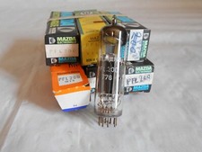 valvole vintage tubi vuoto PFL 200x6 vecchio stock