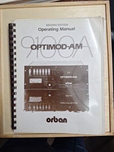Orban optimod 9100a - optimod,