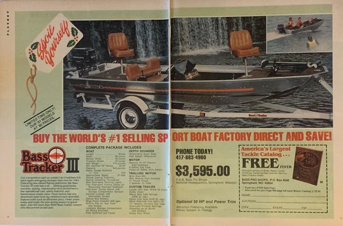 1980 bass tracker - bass, barca