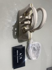 Borsa Armani Exchange bianca
