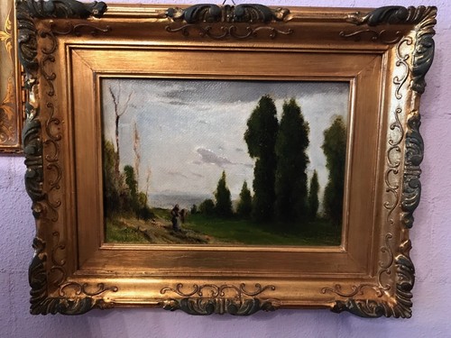 Quadro olio cartone - quadro, su