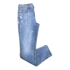 PANTALONE PANTALONI JEANS DONNA LIU JO U18044 D3105 COTONE BLU ORIGINALE PE