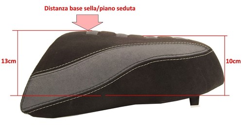 Isotta sella passegero nera - sella,