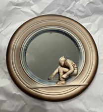 Specchio sciatore ceramica