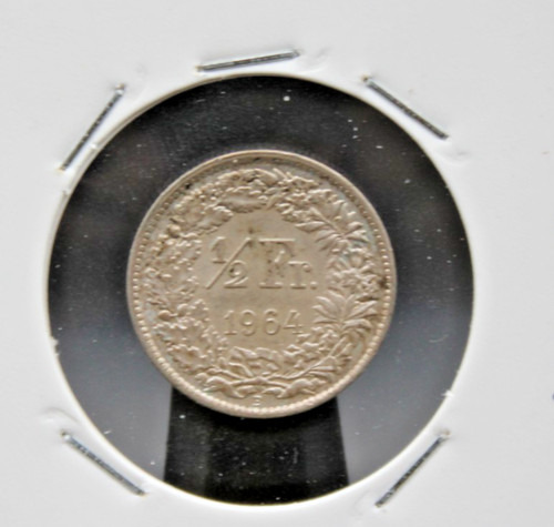 Moneta 1964 svizzera 2 - svizzera, 1/2