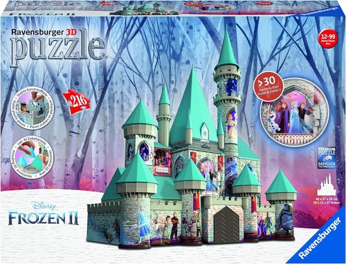Frozen puzzle castello - puzzle, di