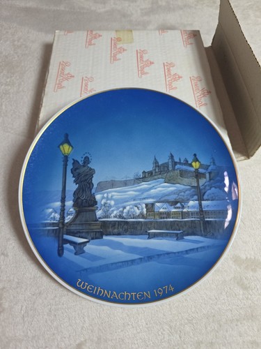 Rosenthal 1974 christmas plate - 1974,