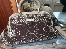 Borsa Fix Design Tela e Pelle