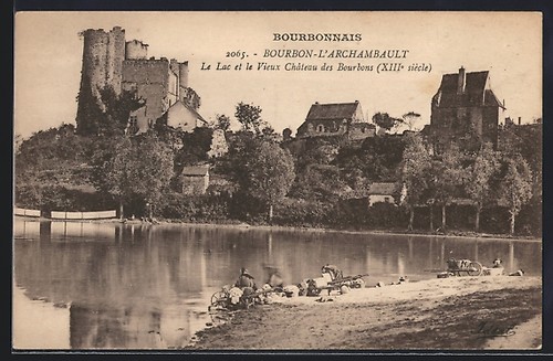 Cpa bourbon archambault le - bourbon,