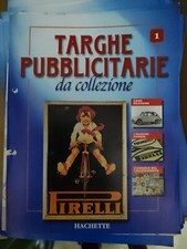 N° 58 rivista-solo fascicolo TARGHE PUBBLICITARIE DA COLLEZIONE Hachette Da 1/75