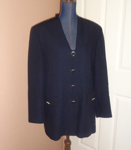 Blazer nero hauber stile - nero,
