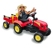 Trattore a Pedali con Carro