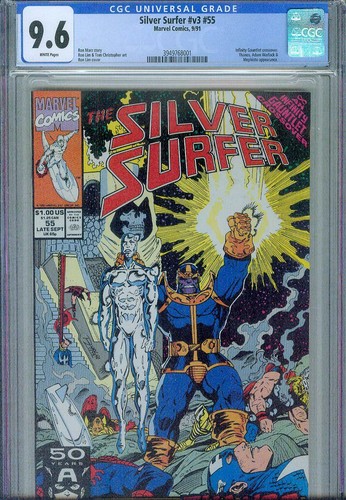 Silver surfer cgc - silver, 9.6