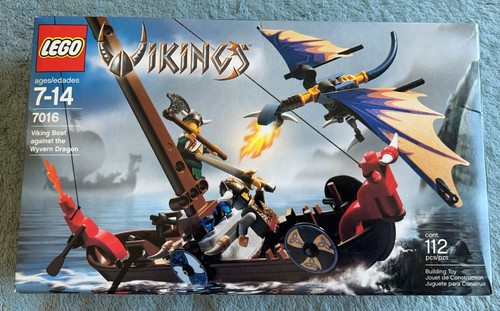 Lego vikings 7016 barca - vikings,