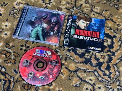 Ps1 resident evil survivor - resident,