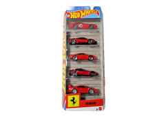 Hot Wheels FERRARI Set di 5