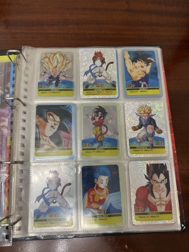 Dragon ball lotto carte - ball, gt