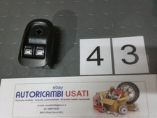 INTERRUTTORE ALZAVETRI ANTERIORE SINISTRO SX PEUGEOT 206 RICAMBIO ORIGINALE