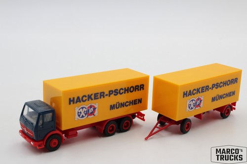 Herpa box rimorchio - mb,
