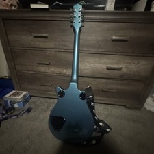 Gretsch G5222 Elettromatic Doppio Jet BT con V-Stoptail - Turchese Oceano.