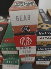 4 valvole termoioniche 6ea8 ge