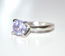 Anello donna argento fedina