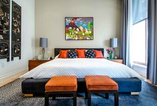 Quadro Planisfero arredamento