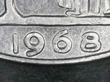 100 LIRE 1968 ERRORE - SDOPPIAMENTO DELLA DATA AL ROVESCIO [W018]