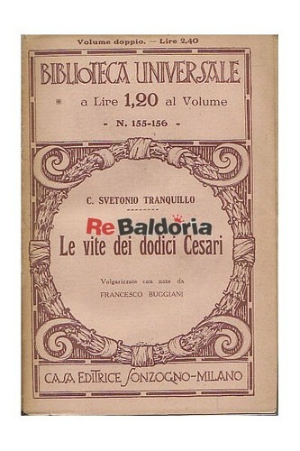Vite dei dodici - vite, cesari