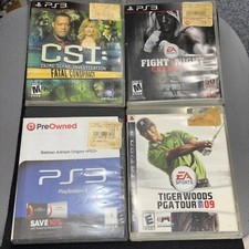 Lotto 4 giochi PS3 CSI, Fight