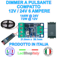 Dimmer Compatto a Pulsante per