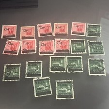 Francobolli Lire 2 su Cent. 25 sovrastampa "Poste Italiane"e lire 1,20