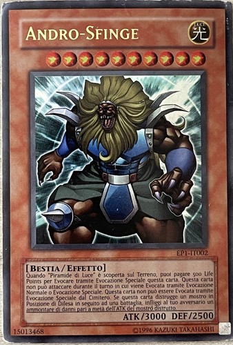 Carta yugioh andro sfinge - andro,