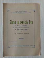 CD2,spartito musicale,g. mangone,gloria in excelsis deo,per due voci eguali,