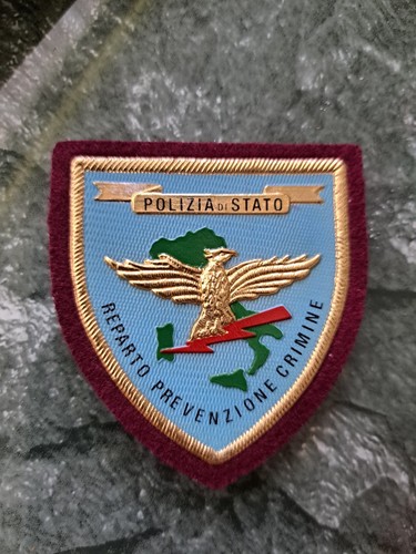 Patch polizia stato - patch, di