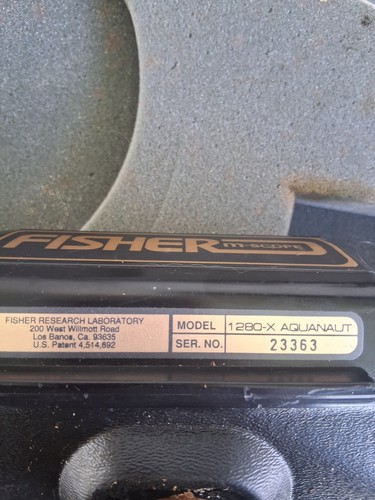 Fisher 1280 aquanaut - fisher, 1280-x