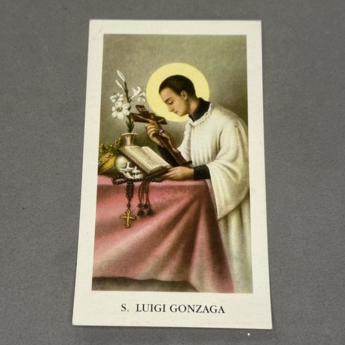 Luigi gonzaga santino - s.,