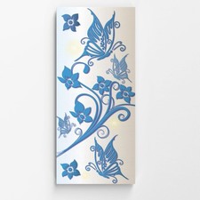 Quadro moderno con fiori e