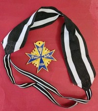 Medaglia pour Le Merite. Stupenda Copia Smaltata.. Con Nastro. 50x50mm