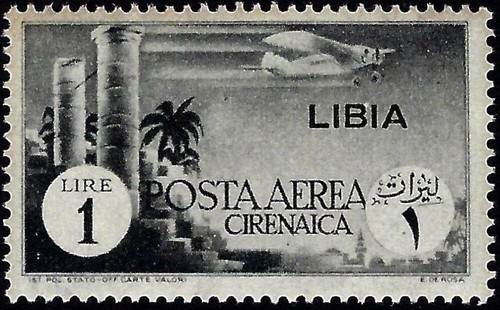 Libia 1941 posta aerea - libia,