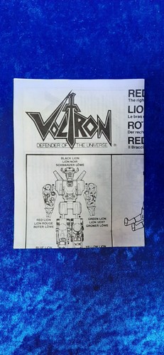 Voltron golion mattel - *r5,