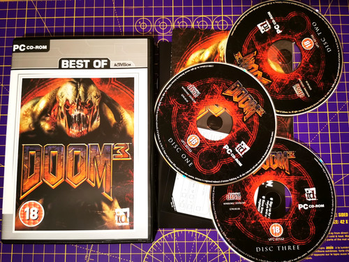 Doom cd rom - 3, pc